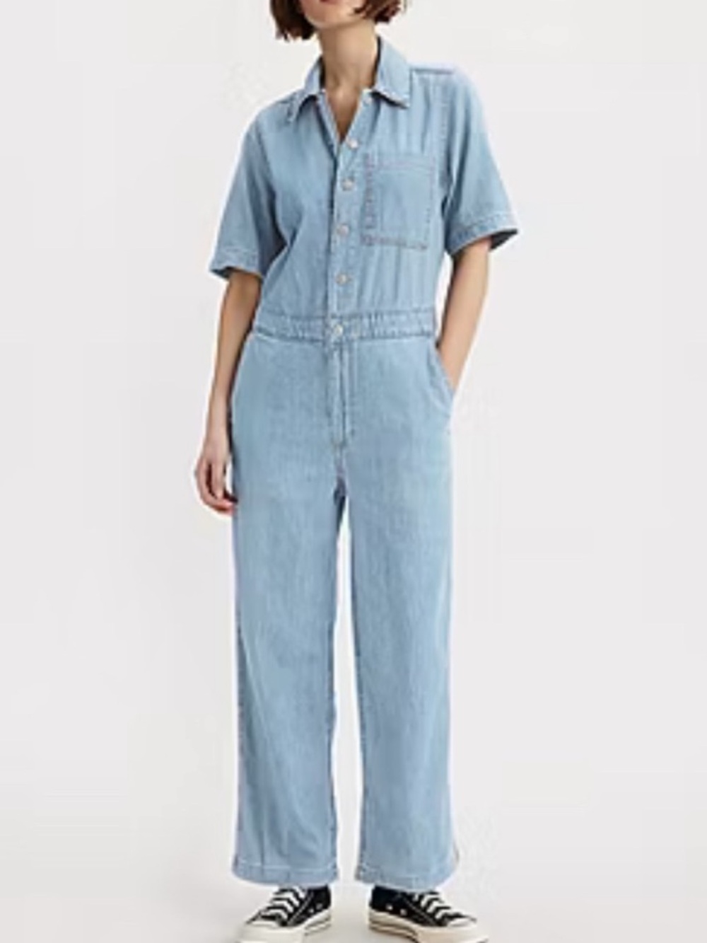 Levi’s Shortsleeve Heritage Jumpsuit - Size Small